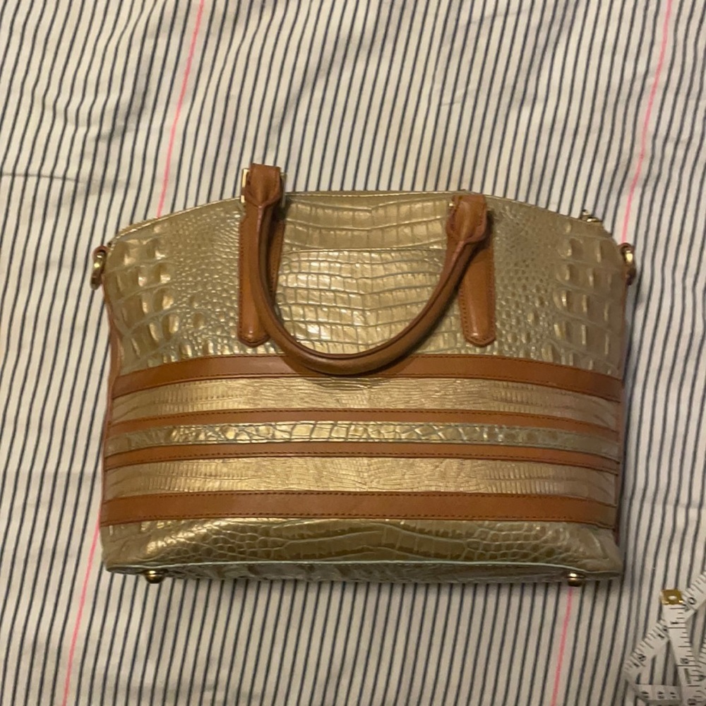 Brahmin handbag with wallet